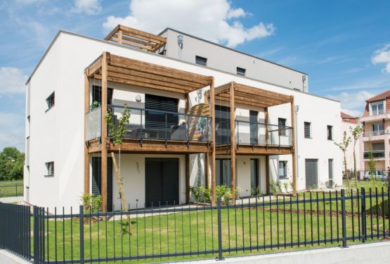 10 maisons et 18 logements BEPASS à Strasbourg-Neuhof, par SCHWEITZER et Associés Architectes