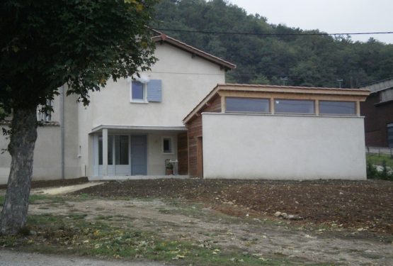 Extension d’une maison de ferme, par Agence du bati ancien T. Legrand