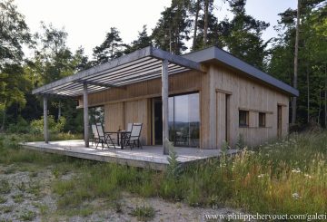 Maison bois, par ATELIER 3A ARCHITECTES