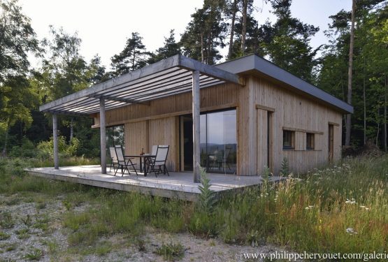 Maison bois, par ATELIER 3A ARCHITECTES