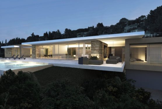Villa E – Villa contemporaine dans le Var, par Jy Arrivetz architecte