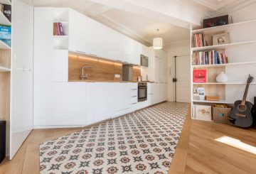 La Villette – Appartement au 6ème étage d’un immeuble 1830, par Just’n’Nousse Architecture