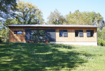 Maison d’habitation à ossature bois RT2012, par Julien DUMOLARD architecte DPLG