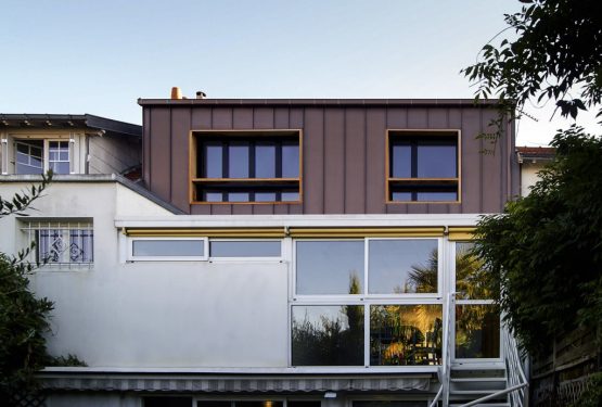 PROJET D: Surélévation d’une maison individuelle, par PLAST Architectes