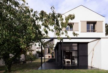 R-HOUILLES, EXTENSION D’UNE MAISON. Étendre sans annihiler, par FLORENCE GAUDIN ARCHITECTE