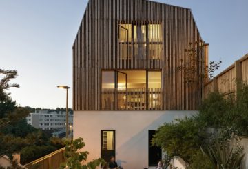 Surélévation d’une maison à Sèvres, par Agnès & Agnès architecture