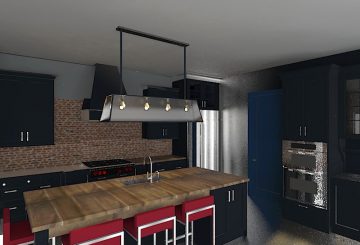 Projet de rénovation d’une maison individuelle à Beaumont, par Homedag Design Intérieur