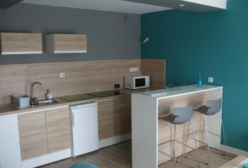 Rénovation et aménagement complet d’un appartement à vocation locative., par Fonteneau Décoration