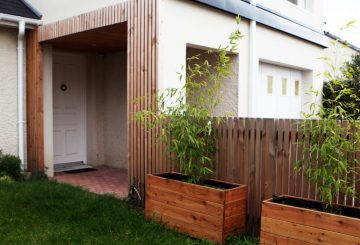 Sur-élévation Maison BC pour créer un bureau, par yg-architecte