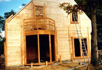 Maison en bois, par Luc ANTOINE architecte