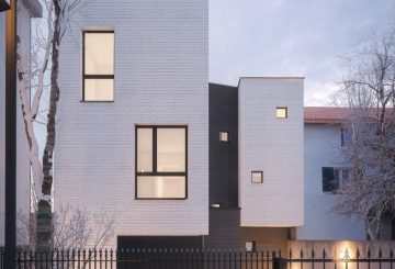 Maison contemporaine à Enghien Les Bains, par Fabrice Commerçon