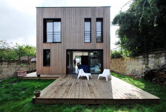 Maison en Bois – Passive – SPACE INVADERS, par SKP architecture