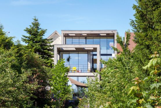 Maison en Béton Lisse – LES ARCHES, par SKP architecture