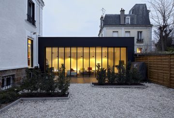 Extension et réhabilitation d’une maison fin 19e, par AHA – Alexandre Hordé Architectes