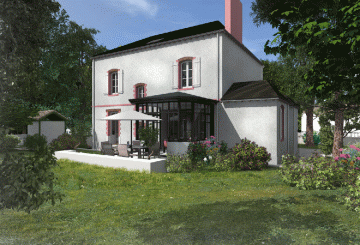 Rénovation d’une maison Bourgeoise à Clisson (44), par ATELIER 14